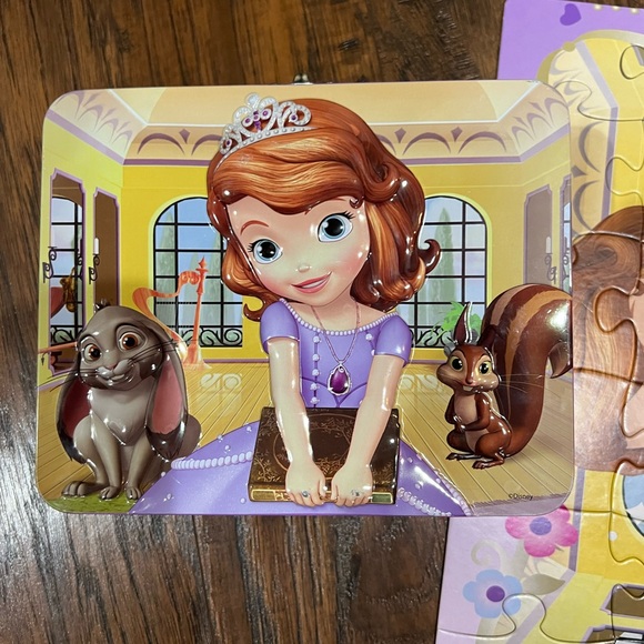 Princess Sophia, 24 pieces, jigsaw puzzles, with metal box - Picture 9 of 10
